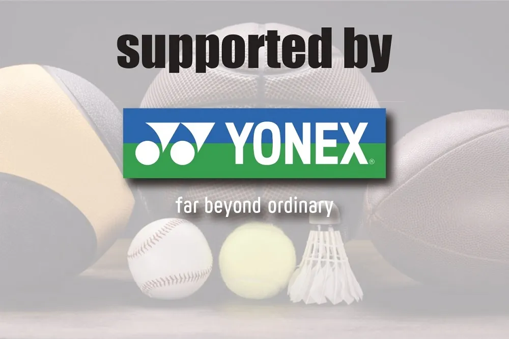 Supported by YONEX